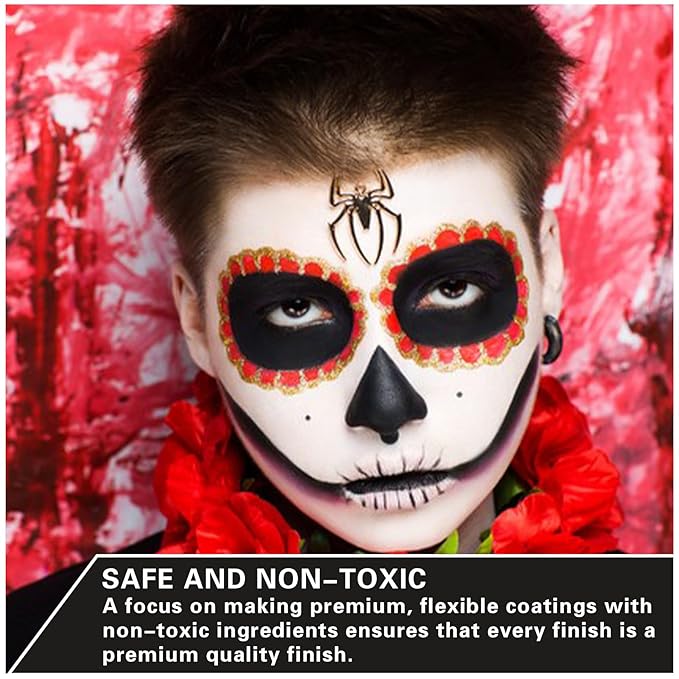 White Face Body Paint Halloween Cosplay Clown Zombie
