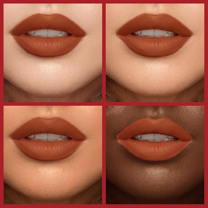 Matte Lip Liner, Highly Pigmented Natural Lip Makeup, Highly