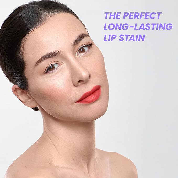 Wonderskin Wonder Blading Lip Stain Peel Off Masque - Long Lasting, Waterproof and Transfer Proof Pink Lip Tint, Matte Finish Peel Off Makeup (Crush Masque)