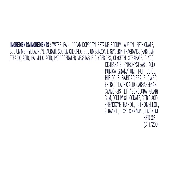 Dove Rejuvenating Body Wash for renewed, healthy-looking skin Pomegranate & Hibiscus gentle body cleanser nourishes and revives skin 325 ml