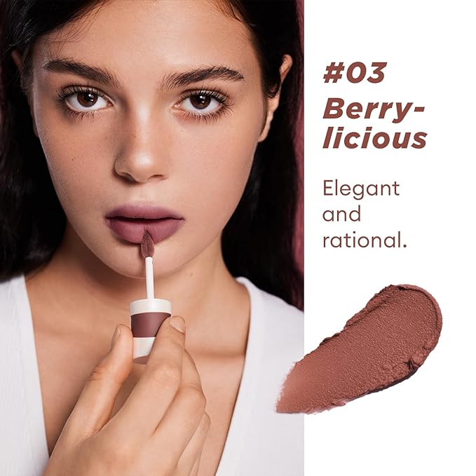 ITY Velvet Matte Finish Lip Stain-Mousse Textured Lip Pigment