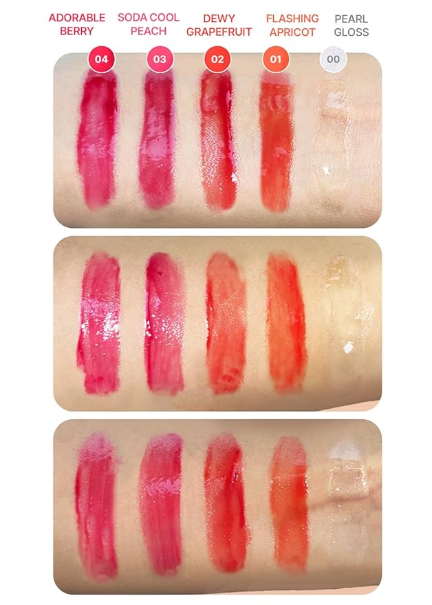 COLORGRAM Fruity Glass Tint Pearl Gloss | Lip 11 Oz