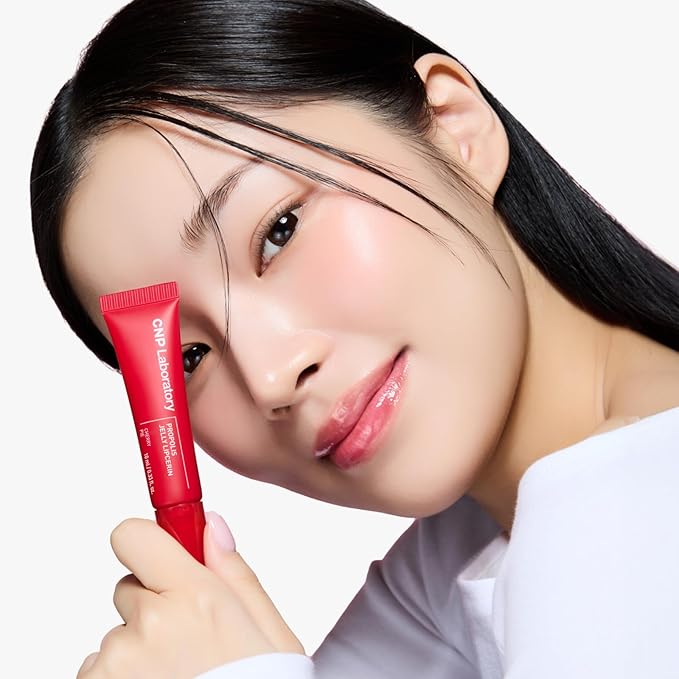 CNP Propolis Jelly Tinted Lipcerin - Cherry Pie, Hydrating Lip Gloss with Manuka Honey & Hyaluronic Acid, Gifts for Women, Korean Skin Care, 0.3 fl.oz.