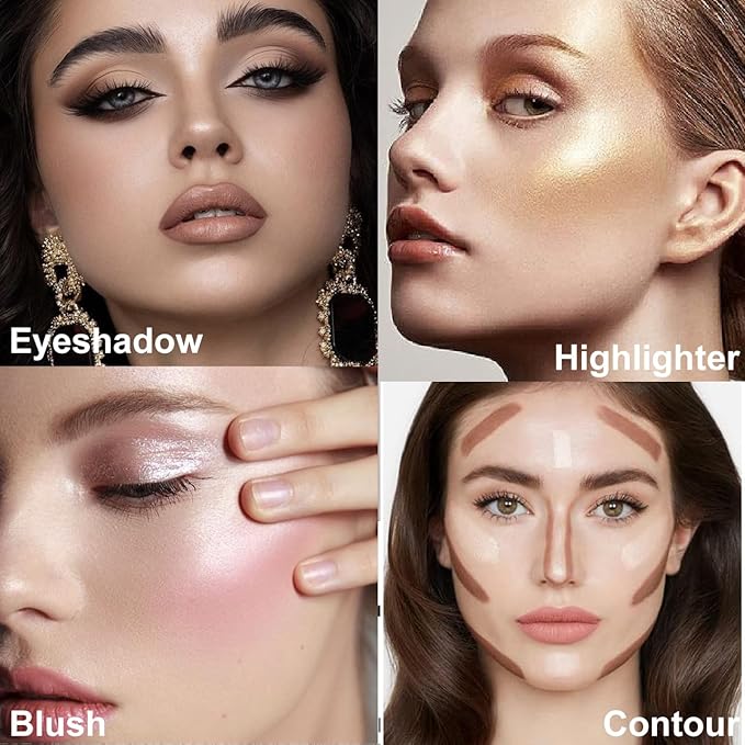 Large Eyeshadow Palette for Makeup Beginners, DE'LANCI Big