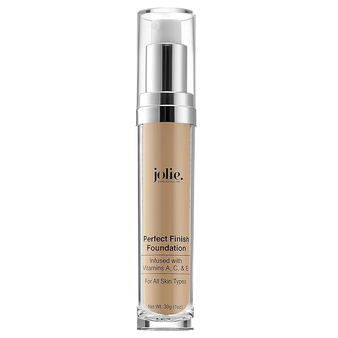 Jolie Perfect Finish Liquid Foundation Makeup SPF 15