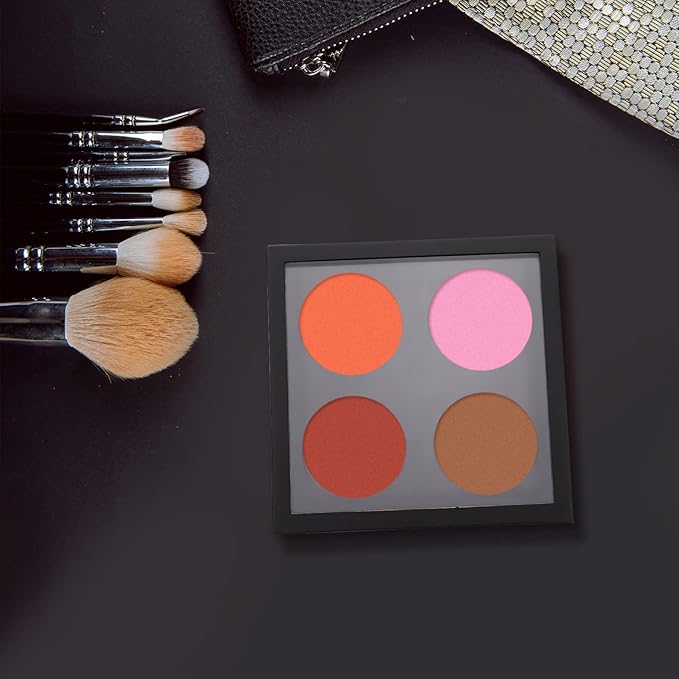 Metal Tray 5 Pcs Empty Magnetic Makeup Containers