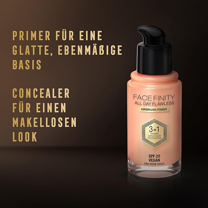 Max Factor Facefinity 3-in-1 All Day Flawless Liquid 30 ml