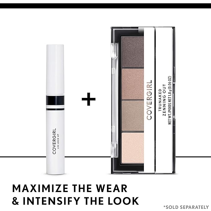 COVERGIRL TruNaked Quad Eyeshadow Palette, Zenning Out, 6 Shades, 0.06 Fl Ounces, Shimmer Fade-Proof Formula, Pigmented Shades