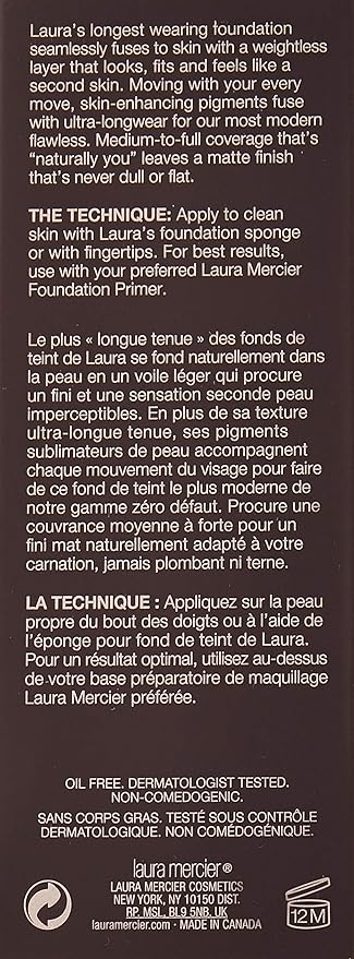 Laura Mercier Flawless fusion ultra-longwear foundation - honey 1 oz