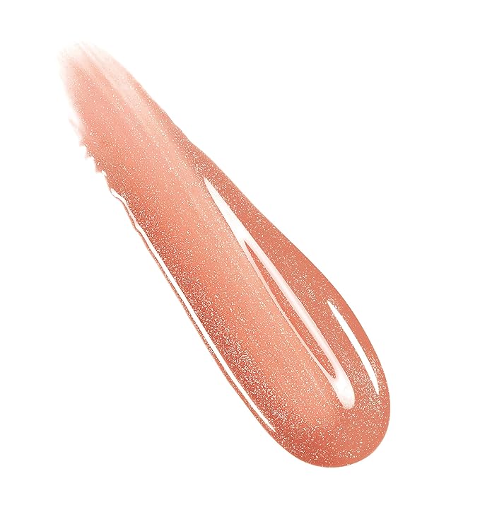 Rimmel Stay Glossy Lip Gloss - Non-Sticky and Lightweight Formula for Lip Color and Shine - 125 Down To Gloss, .18oz
