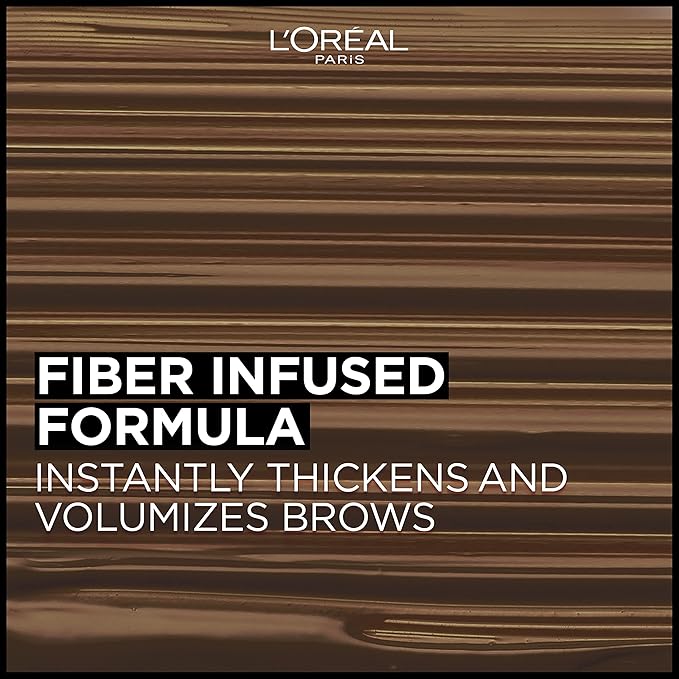 L'Oreal Paris Infallible Volumizing 24H Wear Brow Mascara, Long Lasting Eyebrow Makeup for 2X Fuller Eyebrows, 7.0 Blonde, 0.13 Fl Oz