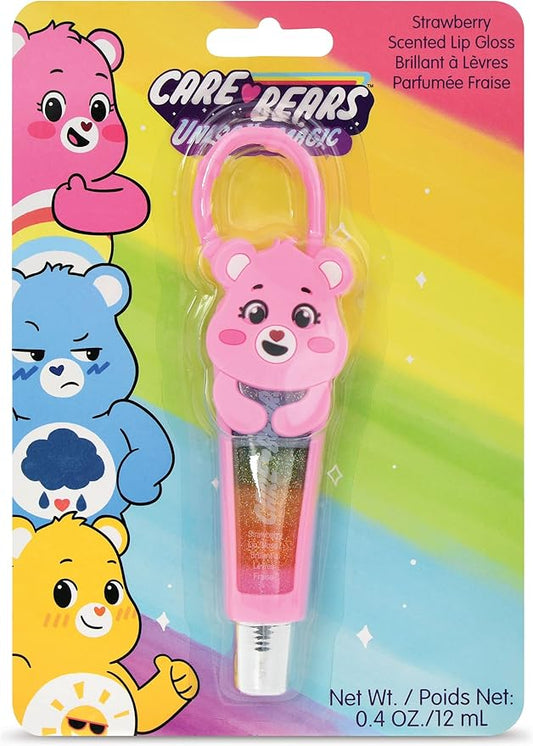 iscream Care Bears Cheer Bear Classic Tube Sparkle Gloss,