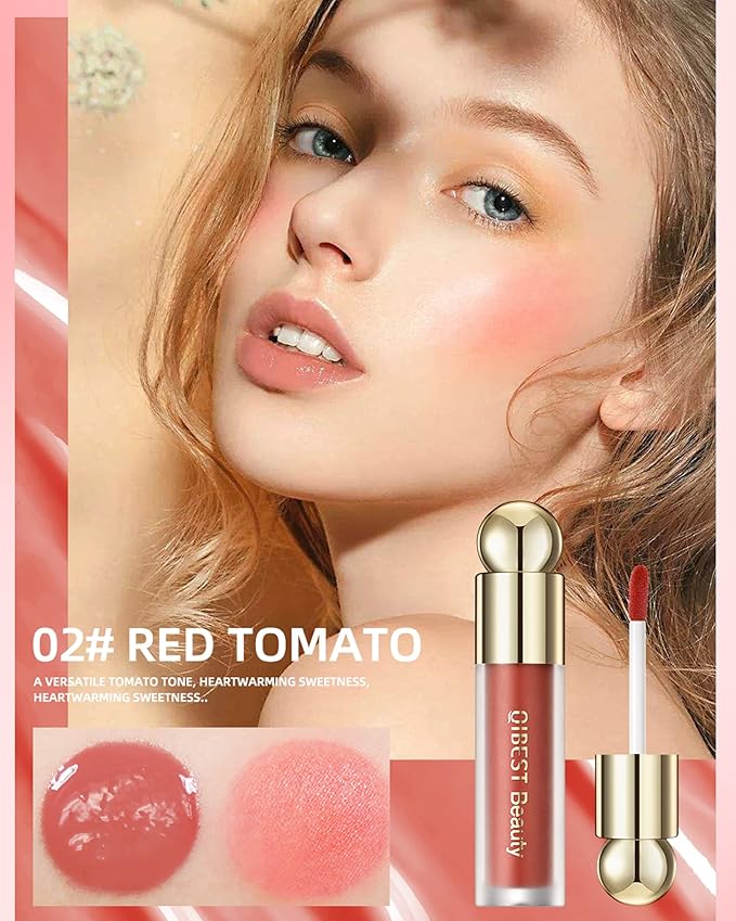 Liquid Blush Wand, Creme Matte Finish Looking, Dewy -# 02