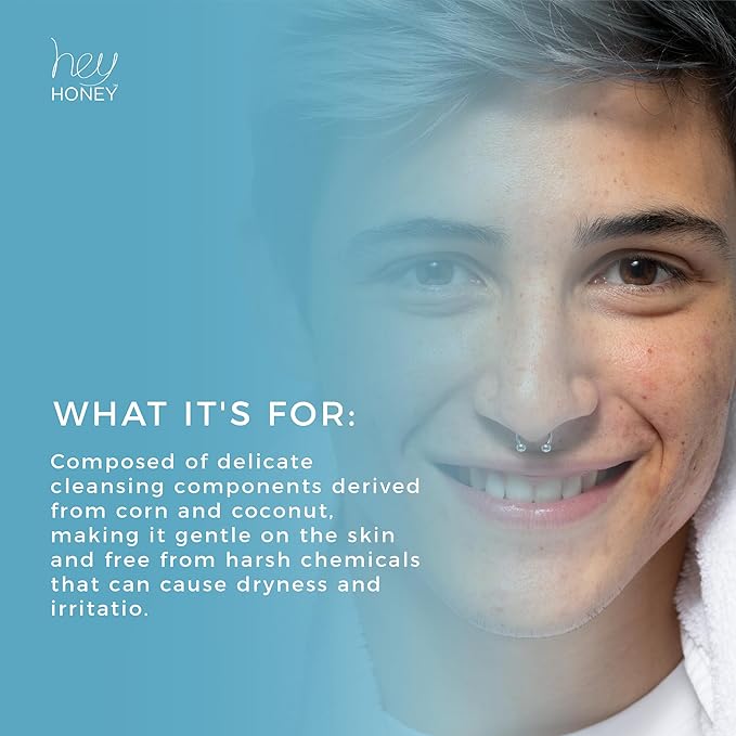 Hey Honey Skincare Be Clear Acne Cleansing