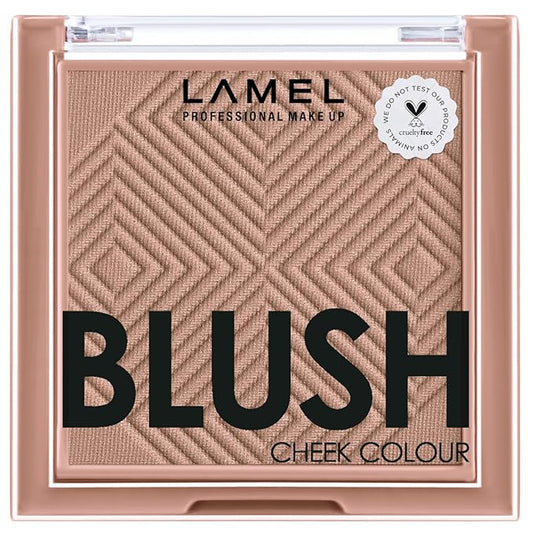 Blush Cheek Taupe Color Mini - Natural, Lightweight, Smooth, Blendable Powder - Shading & Contouring - 4 Universal Shades Powder Blush - Cruelty Free - № 404 (Taupe) - 3.8g / 0.13
