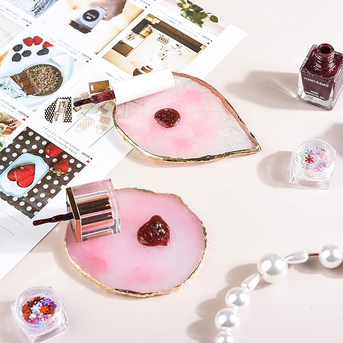 2 Pieces Nail Art Palettes Nail Polish Palette