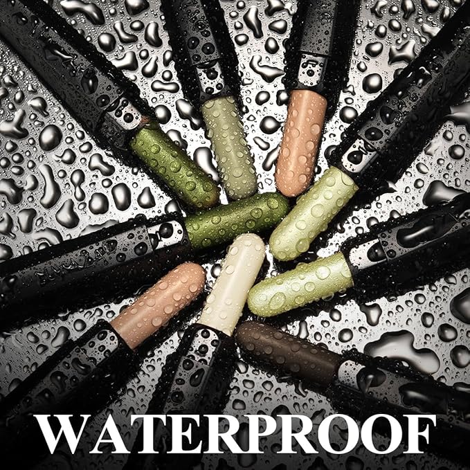 Neutral Eyeshadow Stick Makeup Set, Metallic Shimmer Matte Cream Eye Shadow Eyeliner Brightener Pencil Crayon - Classic 6PCS A007