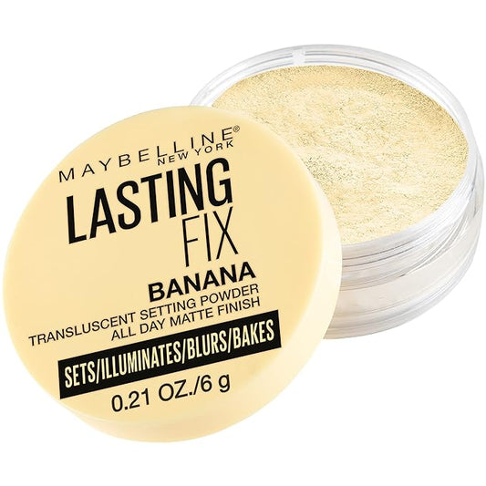 Maybelline Banana Powder Loose Setting Face Powder, Shade 1 Count