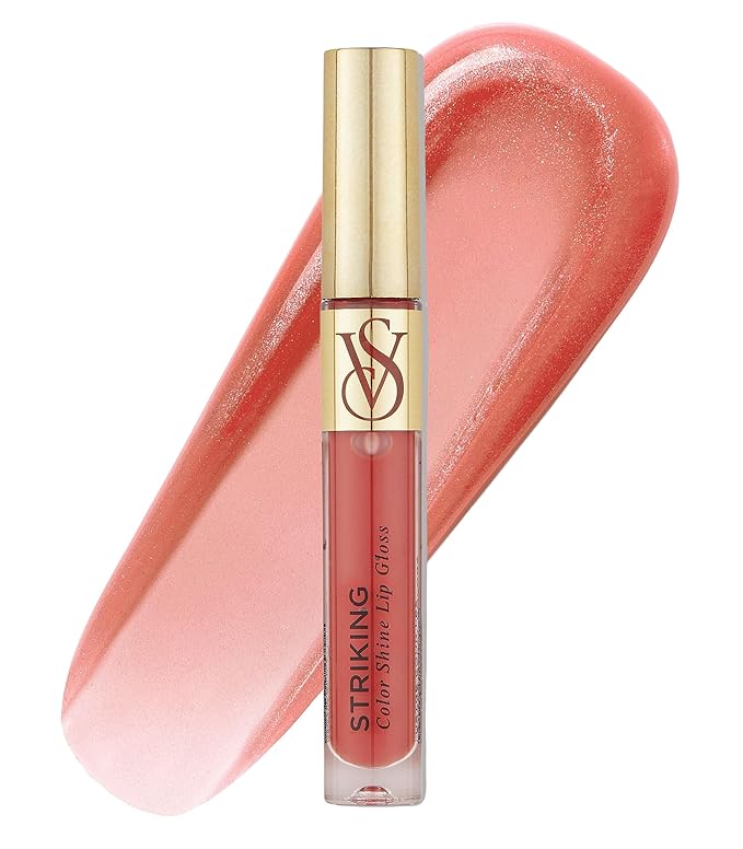 Victoria's Secret Color Shine Lip Gloss in Striking, Jojoba Oil & Vitamin E