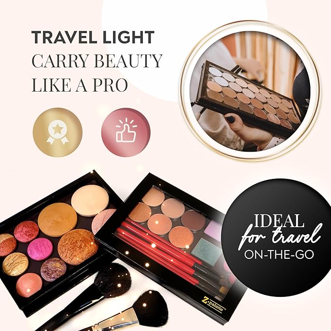 Large Magnetic Makeup Palette, Empty Magnetic Palette, Universal