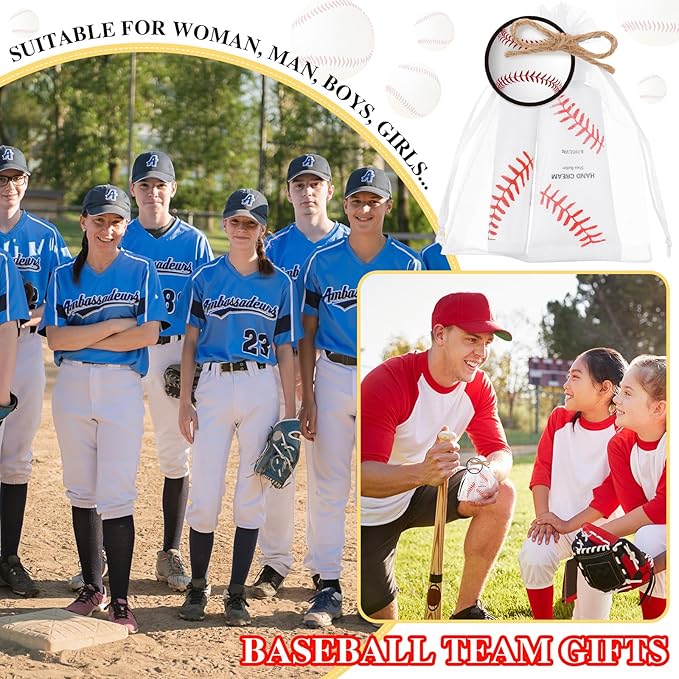 144 Pcs Baseball Lip Balm Hand