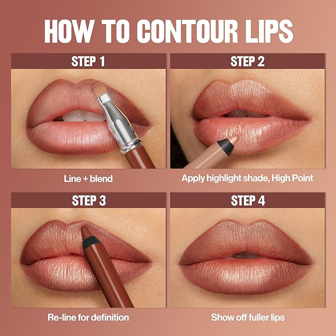 Revlon ColorStay Multi-Liner, Creamy Formula, Multiuse For Lips, Eyes & Face, Precision Brush for Easy Blending, 012 High Point