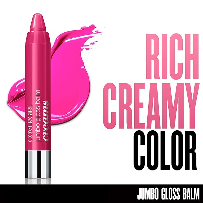 COVERGIRL Colorlicious Jumbo Gloss Balm Creams Strawberry Frappe COVERGIRL
