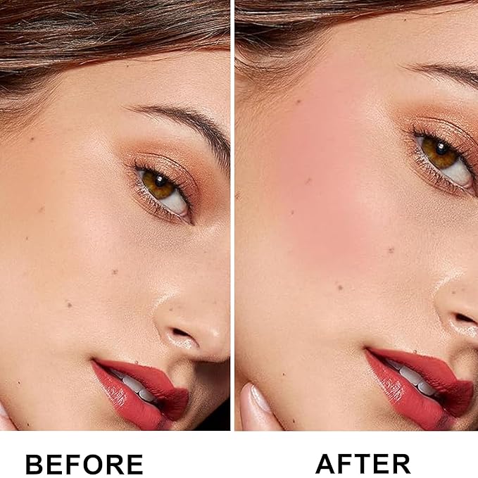 Heart Blush Stick, Matte Rouge Stick, Cheek Contour (05#, 0.) 21 OZ