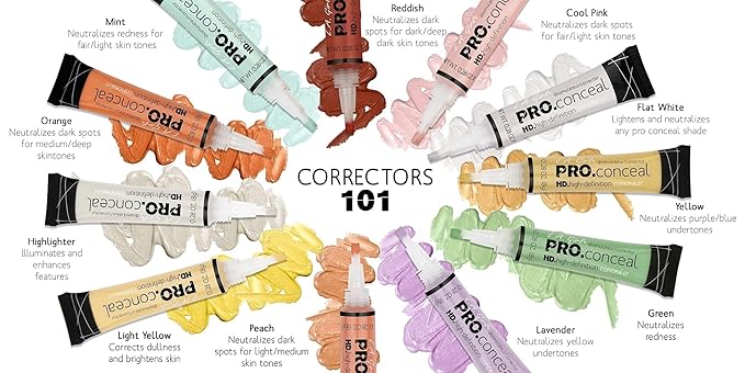 L.A. Girl Pro Conceal HD Concealer, Highlighter, 0.28 0.28 Ounce