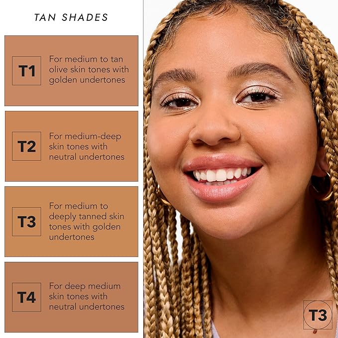 COVER FX Pressed Mineral Foundation - Shade T2 Skin Types