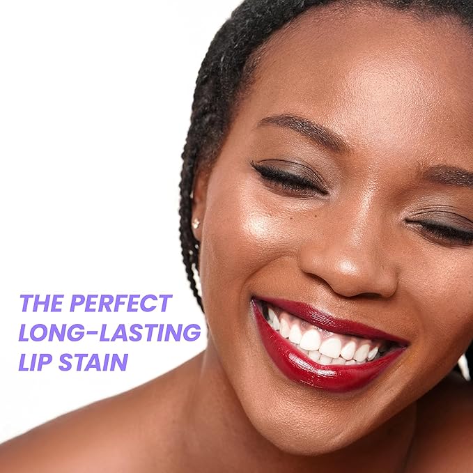 Wonderskin Wonder Blading Lip Stain Peel Off and Reveal Kit - Long Lasting, Waterproof Pink Lip Tint, Transfer Proof Natural Makeup Stain Kit (First Kiss)