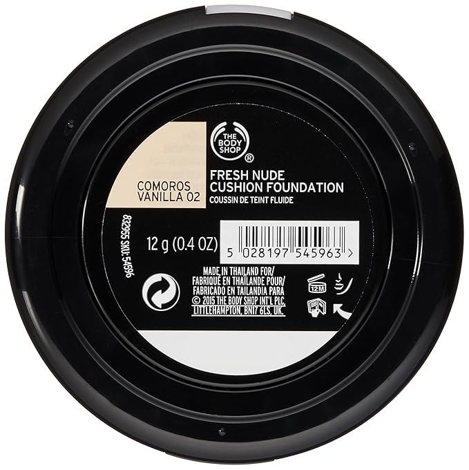 The Body Shop Fresh Nude Cushion Foundation, Shade 0.42 Ounce