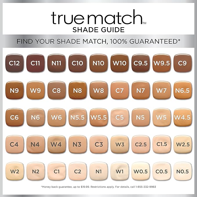 L'Oreal Paris Makeup True Match Super-Blendable Liquid Foundation,