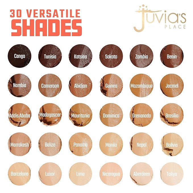 Juvia's Place Shade Stick Foundation, Concealer, Contour, Manila, Undertone, . 34 oz