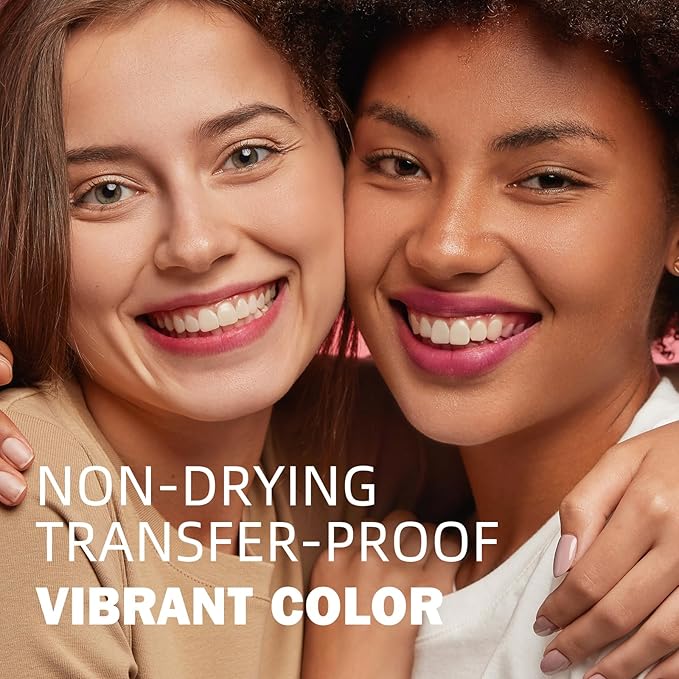 KIMUSE Lip Stain Tip Marker Set, Long Lasting Long