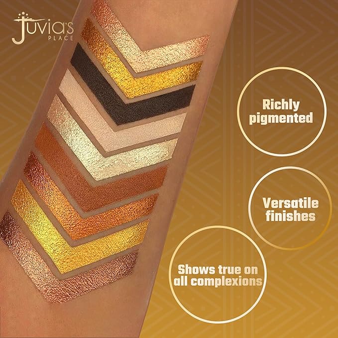 Juvia's Place Palette The Warrior - Warm Golds,