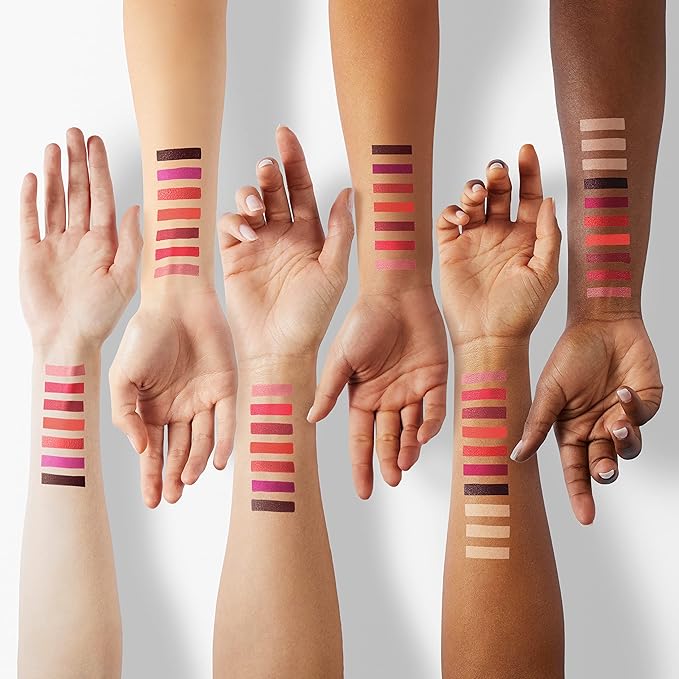 QiBest 7Pcs Matte Liquid Lipstick and 1Pcs Lip Plumper Makeup Set, Pigmented Waterproof Halloween Lip Make Up Valentine's Gift Lip Gloss Sets Long Wearing Velvet Lip Kit for Teens & Women