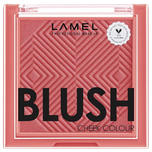 Blush Cheek Plum Color Mini - Blendable Purple Blush Powder - Enhances & Defines Shapes & Features - Shading & Contouring Powder - 4 Universal Shades - 408 (Plum) - 3.8g / 0.13 oz