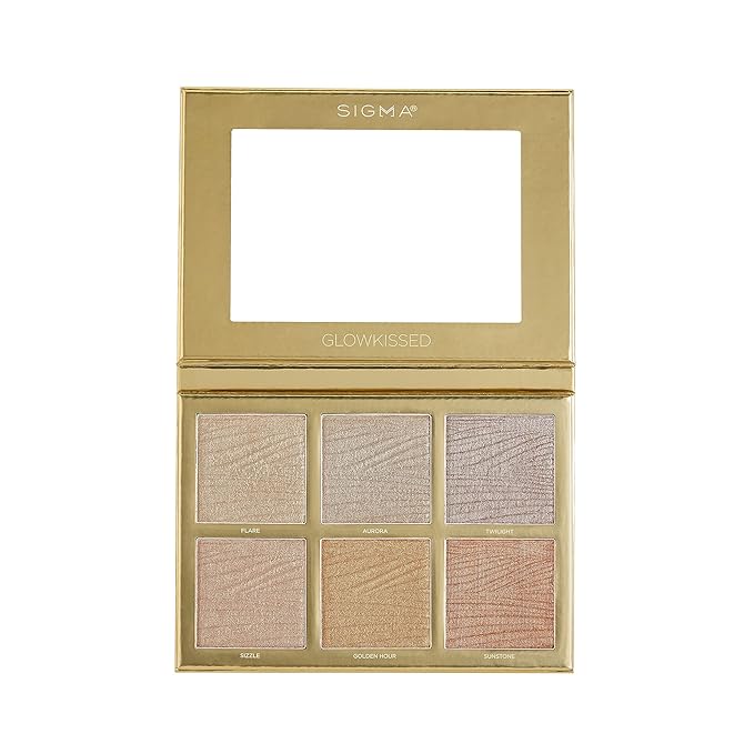 Sigma Beauty GlowKissed Highlight Palette | Highlighted Warm