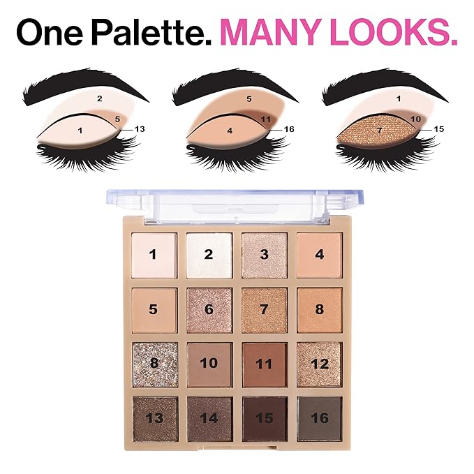 wet n wild Always Naked Palette, Nude Neutral Pigments,