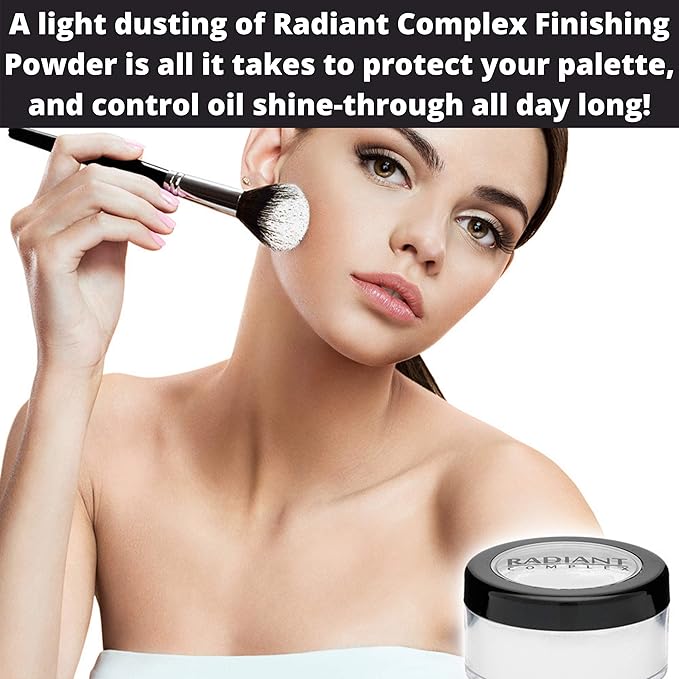Translucent Finishing Powder Applies over Primer and Makeup - Pack)