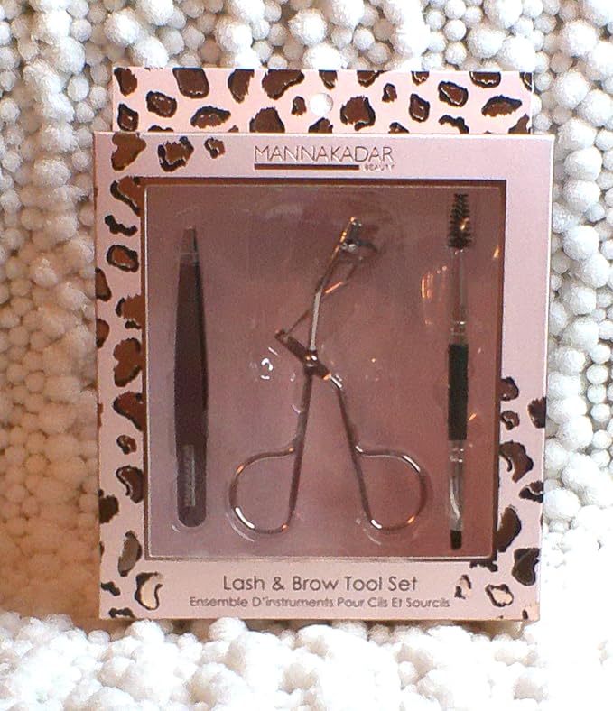 Manna Kadar Lash & Brow Tool Set, Gold