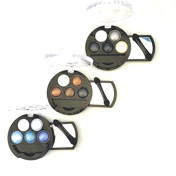 Mallofusa 5 Colors Eye Shadow Powder Metallic Shimmer 7oz