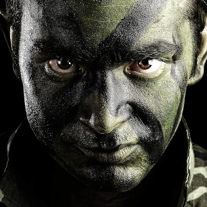 Mehron Makeup Tri-Color Character Makeup Palette | Halloween, 7 oz