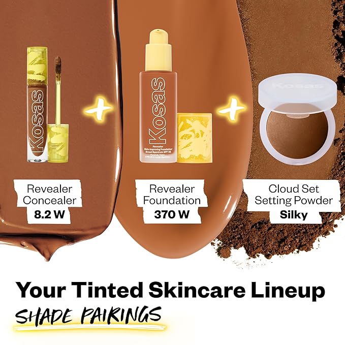 Kosas Revealer Concealer - Medium Coverage Makeup with 8.2 W)