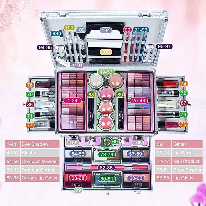 Make-up Box Set Multi-purpose Cosmetic Storage