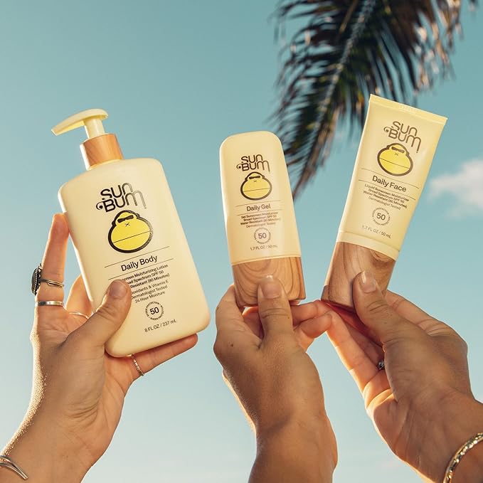 Sun Bum Daily SPF 50 Sunscreen Face Lotion | Vegan and Hawaii 104 Reef Act Compliant (Made Without Oxybenzone & Octinoxate) Broad Spectrum Sun Care | Dermatologist Tested | 1.7 Fl Oz