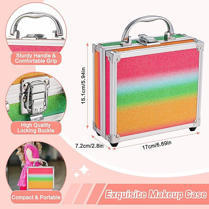 Anpro All-In-One Makeup Carry Case with Pro Teen