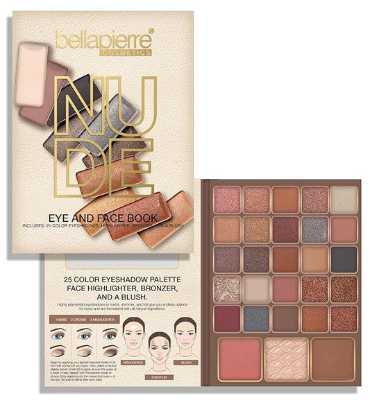 Bellapierre Nude Face & Eye Book Palette |