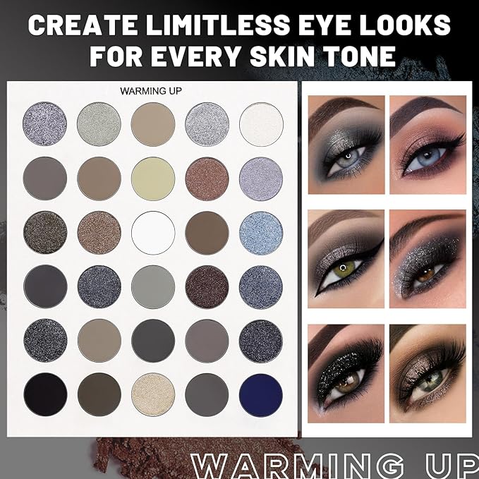 UCANBE 86 Colors Eyeshadow Makeup Palette + 15